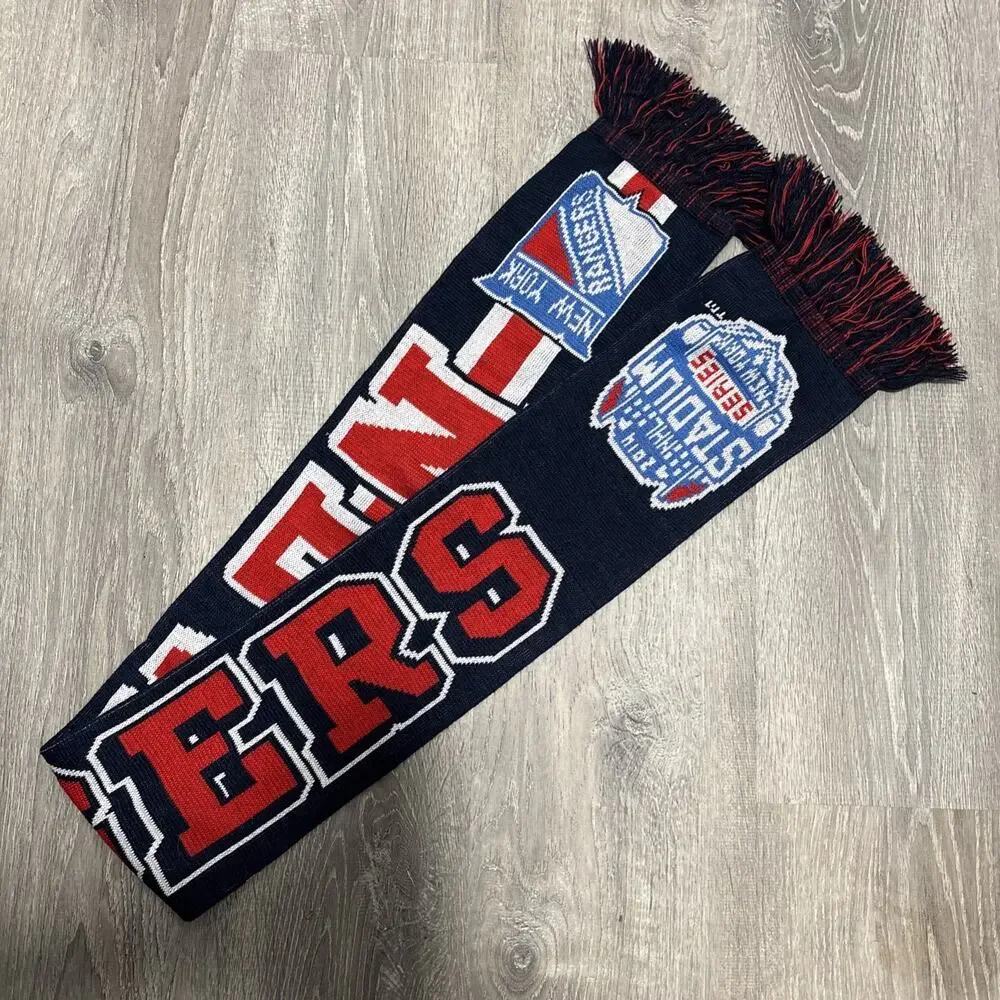 New York Rangers 2014 NHL Stadium Series Knit Scarf NY Reebok Nice